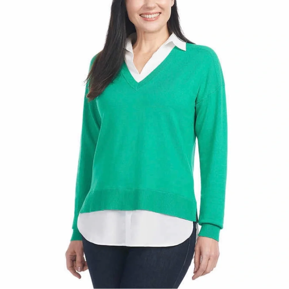 Hilary Radley Ladies' 2-fer Sweater